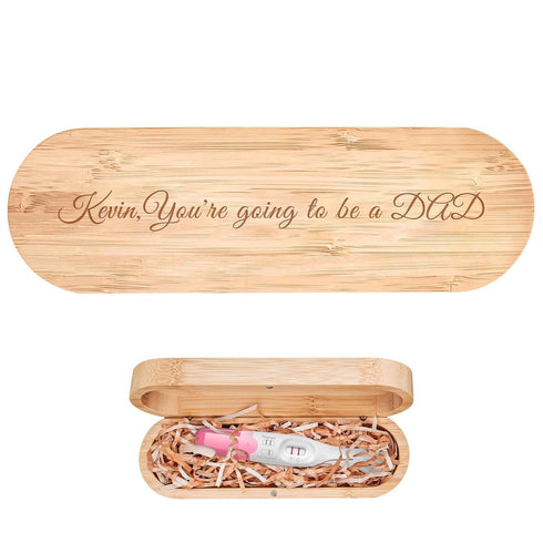 Custom Pregnancy Test Keepsake Box Personalised Pregnancy Announcement Surprise Announcement Gifts for