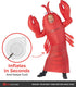 Morph Inflatable Lobster Costume, Dancing Lobster Costume, Under The Sea Lobster