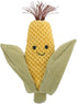 6 Inch Apricot Lamb Plush Food Toy, Soft Cuddly Fresh Corn Stuffed Animal Perfect for Child