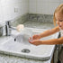 KOMIDK Toddler Faucet Extender for Bathroom and Kitchen Sinks - Apricot