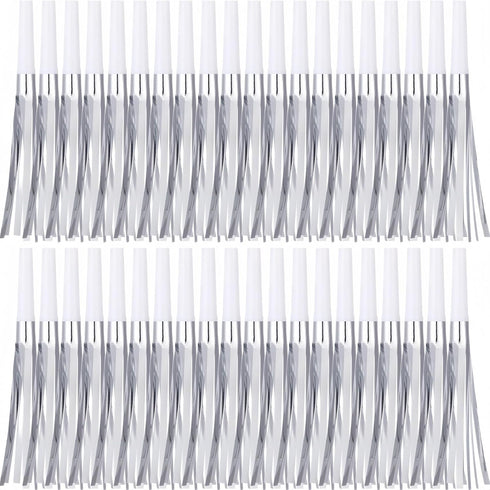 LCPQMZGH 30 Pcs Gold Noise Makers, Metallic Fringed Noise Makers for New Year