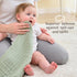 Fhealkid Sets 100% 10 Pack 20" 10",6-Layer Muslin Burp Cloths Newborn Baby Boy Essentials Must Haves Cotton X Baby Bibs