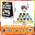 110 Pcs Video Game Party Favors, 12 Sets of Gaming Birthday Goodie Bags with Keychain, Slap Bracelet, Stickers