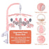 3 12 Upgraded Blublu Park Musical Crib Mobile for Girls, Baby Mobile with Hanging Rotating Toys Woodland Nursery Decor