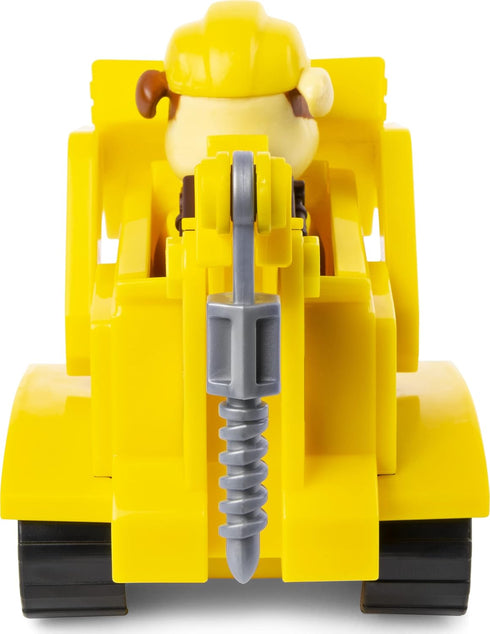 Paw Patrol Rubble’s Bulldozer Vehicle with Collectible Figure - For Kids Aged 3 and Up