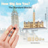 Oichy Building Blocks Set, Parliament Hill Architecture Model Kits, 608 PCS Creative Toy for Adults and Kids
