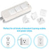 Mom's Choice Gold Awards Winner, Outlet Covers with Hidden Pull Handle, Baby Proofing Plug Covers, 45 Pack
