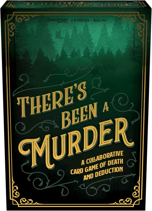 There's Been A Murder - Collaborative Card Game of Death and Deduction by Pressman, for Ages 14 and Up