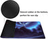 Fantasy Black Lotus TCG Playmat - 24 x 14 inches Game Mat for MTG DTCG CCG RPG Trading Card Games