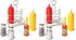 Melissa & Doug 6-Piece Condiments,Play Food Set with Kids Play Kitchen Accessories,Preschool