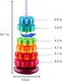 Baby Spinning Toy - Stacking Toy for Babies and Toddlers - Educational Toddler Learning Toys for Brain Development
