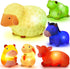 1-3: 6 Set, 1 2 3+ Bath Toys for Toddlers PCS Light-Up Farm Animal Bath Toy Baby Bath Toys, Bathtub Pool Bath Toy