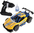 Mean Machines Rocket Racer 2.4GHz RC Rally Car with LED & Smoke Effects, Colors Will Vary