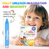 24 1-3.Washable,Non-Toxic 4-8.Easy Colors Jumbo Crayons for Toddlers Crayon for Toddlers Ages to Hold and Unbreakable