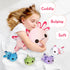 KMUYSL Axolotl Plush Toys Set - Mommy Axolotl with 4 Baby Axolotls, Gifts for Kids