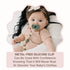 100% Silicone Pacifier Clip Metal-Free, Rust-Free, Food-Grade Silicone and Natural Beech Wood, Secure Pacifier Holder