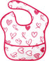 Accmor Baby Bibs for Eating, Waterproof Mess Proof Baby Toddler Bibs, Apron Smock Feeding Bibs for Girls Boys