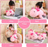 SQEQE Weighted Axolotl Plush Toy, Pink Stuffed Animals Cute Weighted Pillow for Girls & Boys Age 3-12 (9.8")