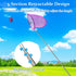 Insect Catching Nets with Telescopic Stainless Steel Pole, Butterfly Nets for Nature Exploration Toys for Kids.
