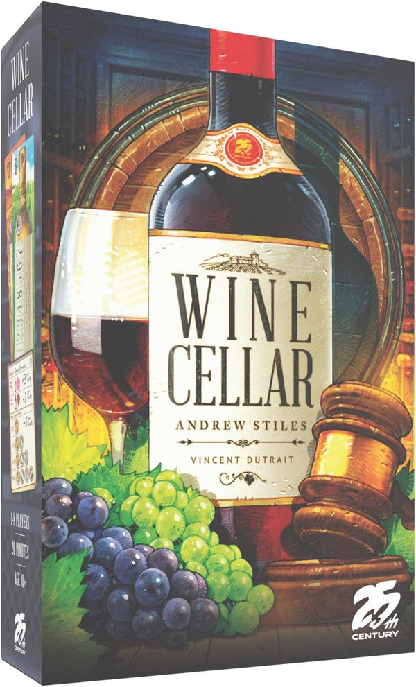 25th Century Games - Wine Cellar, for Ages 10 and Up, 2