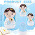 8-Inch Set, Virgin Mary Plush Doll, Mother Mary Stuffed Plushie Pillow Holding Baby Jesus, Catholic Toys for Kids, Baby