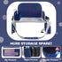 MENZOKE Car Seat Tray for Kids with Educational Drawing Board, Tablet Holder & Cooler Cup Holder, Essential for Car