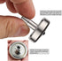 (4-7 DST-821 DjuiinoStar Premium Titanium Spinning Top: Lengthened Stem, Easy to Twirl, Decent Performance Minutes)