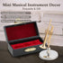 1.8in EASTROCK Mini Trumpet Model - Trumpet Ornament Replica for Home Decoration and Musical Gift