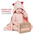 MINIBOO Hooded Baby Towels for Newborn & Toddler - Super Soft Baby Bath Towels with Hood, Highly Absorbent Viscose Made