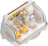 BTSEURY Baby Bottle Storage Box, Plastic Multifunctional Drainage Nursing Bottle Storage Box Organizer with Lid
