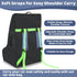 Sublaga 600D 2pcs Car Seat Bags For Airplane Travel, Thickening Oxford Cloth Durable Car Seat Travel Bag For Air Travel