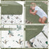 4 Set Oudain Piece Mallard Duck Crib Bedding Including Mallard Duck Crib Skirt, Blanket, Crib Sheet and Diaper Stacker