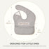 Lillomilo 3-Pack 6-36 Waterproof Baby Bibs for Eating | Toddler Bibs with Food Catcher | Machine Washable Bibs