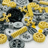 Miutrue Set 6yrs+ Technical Parts Wheels Gears Building Blocks Accessories Pieces kit Construction Toys for Kids