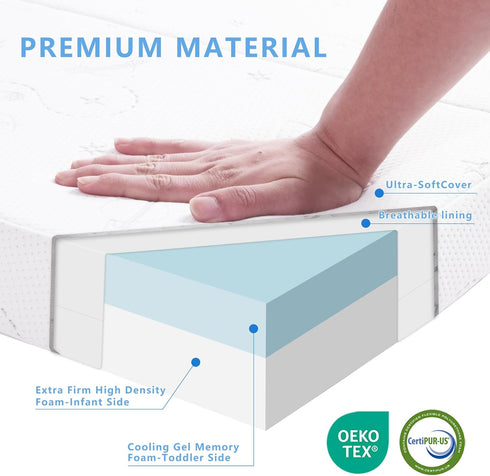 HDJOAPS Pack 38''x26'', Pack Pack Trifold and Play Mattress N Play Mattress Portable Baby Mattress for N Play