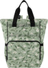 SUABO Leaf and Flower Pattern Baby Diaper Bag Backpack Large Bag Waterproof Travel