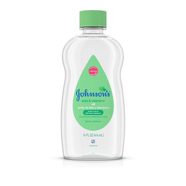 Johnson's Baby Johnson & Johnson Baby Oil, Aloe Vera & Vitamin E,