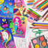 ArtCreativity Mini Coloring Books Bulk - Pack of 20 Small Color Booklets in 5 Designs, Perfect Kids Party Favors
