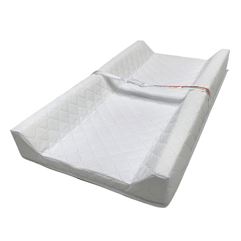 Summer by Ingenuity Contoured Changing Pad with Waterproof Liner and Safety Fastening Strap, Quick-Release Buckle