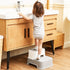 2 (2 Packs),Toddler Step Stool for Kids Stool for Bathroom Sink,Potty Training,Toilet Stool, Slip Resistant(Grey)