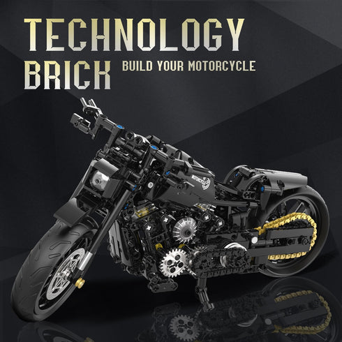 1:8 Set 14 15 16+ Birthday(579PCS) Motorcycle Building for Adults, Building Blocks for Adults, Collectible Toy