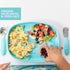 Bumkins Toddler and Baby Suction Plate, Silicone Grip Dish Large Tray for Big Kids, Fits Most Highchairs, Essential