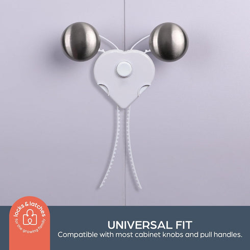 Dreambaby Adjustable Cabinet Locks for Child Safety