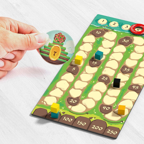 HABA Miyabi - Multi-layered Tile Placement Japanese Garden Game for 2-4 Players Ages 8 and Up