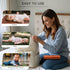 2 Pack (67-08) Wipeable Diaper Changing Pad for Baby, Portable Baby Changing Mat for Travel or Home, Foldable Mat Fits