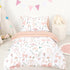 GFU 4 Piece Toddler Bedding Set, Ultra Soft and Breathable Toddler Comforter