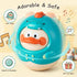 Tummy 3-12 Musical Wobbler Toy, Tinabless Roly Poly Baby Toys, Dinosaur-Duck Time Toy | Tumbler Wobbler Toys