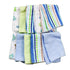 10 Pack Spasilk Soft Terry Bath Washcloths Newborn Boy or Girl, Blue Stripes