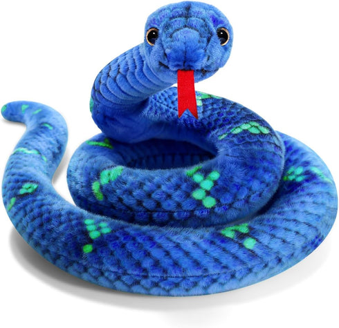 MGZTTHW Snake Plush, Stuffed Snake Animal, 27 in Small Toy Snakes for Kids,
