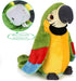 Talking Parrot Plush Animal Toy, Repeats What You Say, Electronic Gift for Boys and Girls